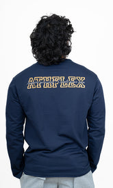 The Raw Edit Full Sleeve Oversize T-Shirt in Old Navy by Athflex - Gym Wear in India
